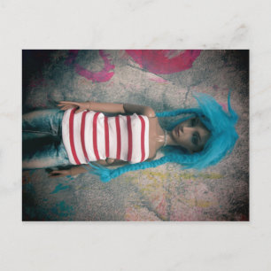 Asian Ball-Jointed Doll Bobobie Weylin Postcard Postkarte