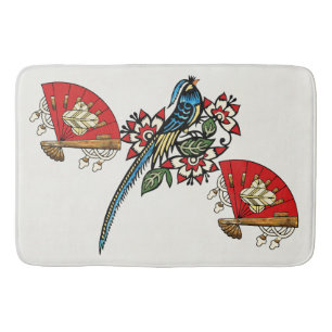 Asian Bird Deko Badematte