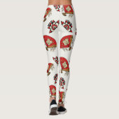 Asian Bird Deko Leggings (Rückseite)