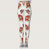 Asian Bird Deko Leggings (Vorderseite)