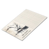 Asian Brush Coffee Art Kanji Practice Paper 1 Notizblock (angewinkelt)