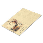 Asian Brush Coffee Art Kanji Practice Paper 5 Notizblock (angewinkelt)