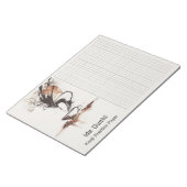 Asian Brush Coffee Art Kanji Practice Paper 7 Notizblock (angewinkelt)