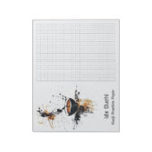 Asian Brush Coffee Art Kanji Practice Paper 9 Notizblock (Rotiert)