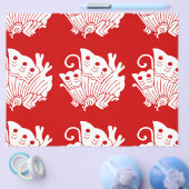 Asian Butterfly Japanese Kamon Design Flyer (Einzeln)