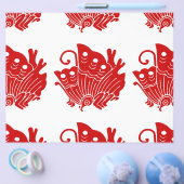 Asian Butterfly Japanese Kamon Design Flyer (Einzeln)