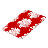 Asian Butterfly Japanese Kamon Design Magnet (Linke Seite)
