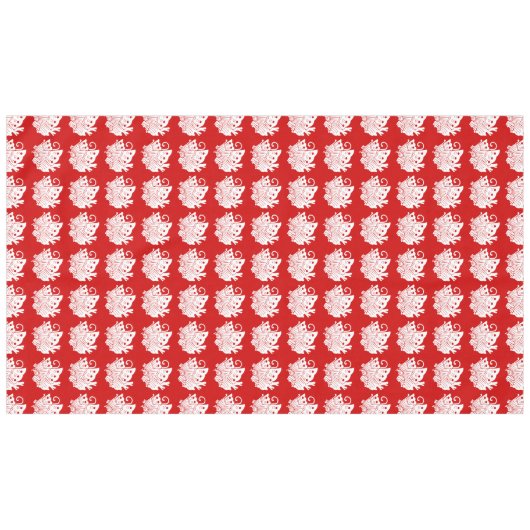 Asian Butterfly Japanese Kamon Design Tischdecke (Vorderseite (Horizontal))