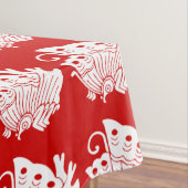 Asian Butterfly Japanese Kamon Design Tischdecke (Beispiel)