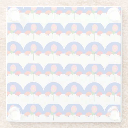 Asian contemporary glasuntersetzer (Rückseite)