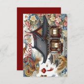 Asian Dankeskarte (Vorne/Hinten)