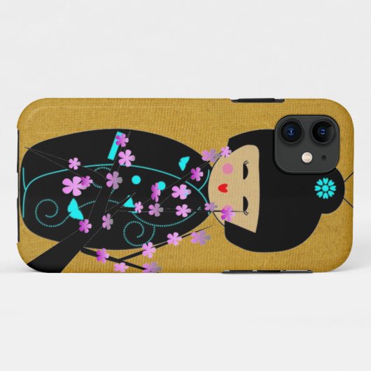 Asian Dolls Case-Mate iPhone Hülle (Rückseite (Horizontal))