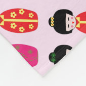 Asian Dolls Fleecedecke (Ecke)