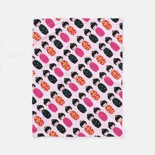 Asian Dolls Fleecedecke (Vorderseite)