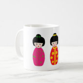 Asian Dolls Kaffeetasse (Vorderseite Links)