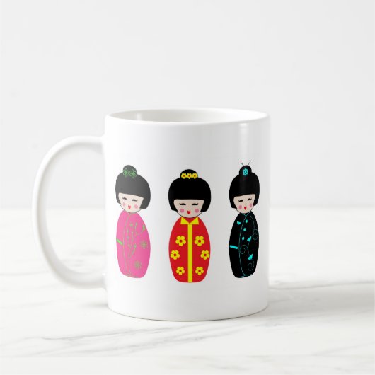 Asian Dolls Kaffeetasse (Links)