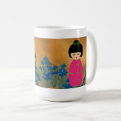 Asian Dolls Kaffeetasse (VorderseiteRechts)