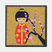 Asian Dolls Magnet (Vorne)