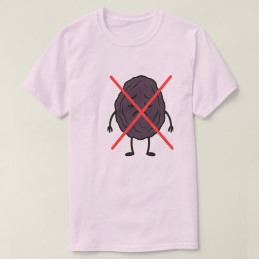 Asian Don't Raisin - Mitte T-Shirt (Design vorne)
