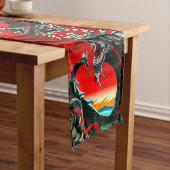 ASIAN DRAGON KURZER TISCHLÄUFER (Beispiel)