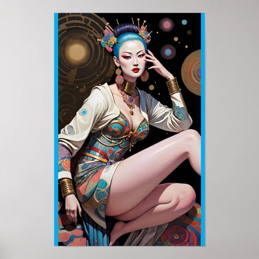 Asian Dream Flight - Ken Gage Art Poster (Vorne)
