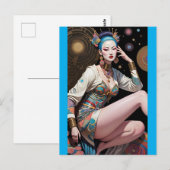 Asian Dream Flight - Ken Gage Art Postkarte (Vorne/Hinten)