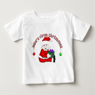 Asian Elf Baby 1. Weihnachten T-shirt