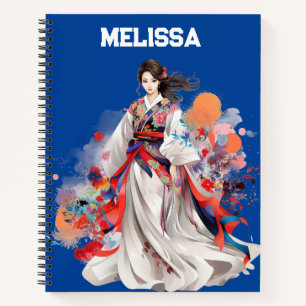 Asian Fashion Dress Fashion Designer Notizblock