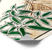 Asian Flower Poster (Ecke)