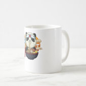Asian Food Panda Kaffeetasse (VorderseiteRechts)