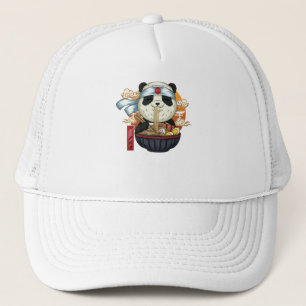 Asian Food Panda Truckerkappe