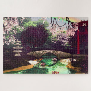 Asian Garden 3D Art Puzzle
