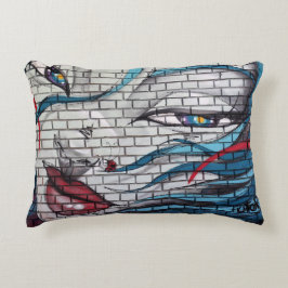 Asian Girl Graffiti Dekokissen