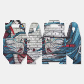Asian Girl Graffiti Geschenkschachtel (Ungeklappt)