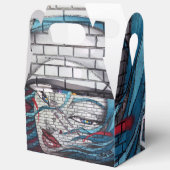 Asian Girl Graffiti Geschenkschachtel (Offen)