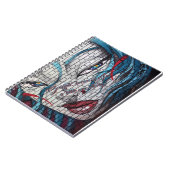 Asian Girl Graffiti Notizblock (Linke Seite)