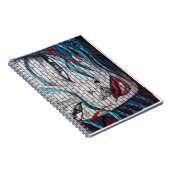 Asian Girl Graffiti Notizblock (Rechte Seite)