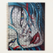 Asian Girl Graffiti Planer (Vorderseite)