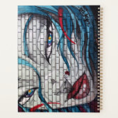 Asian Girl Graffiti Planer (Rückseite)