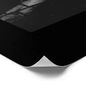 Asian Girl Graffiti Poster (Ecke)