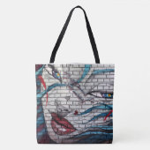 Asian Girl Graffiti Tasche (Vorderseite)