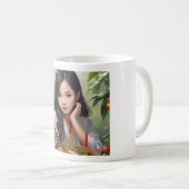 (Asian girl I) Klassische Tasse, 11 oz Kaffeetasse (VorderseiteRechts)
