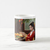 (Asian Girl III) Klassische Tasse, 11 oz Kaffeetasse (Mittel)