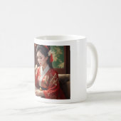 (Asian Girl IV) Klassische Tasse, 11 oz Kaffeetasse (VorderseiteRechts)