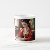 (Asian Girl IV) Klassische Tasse, 11 oz Kaffeetasse (Mittel)