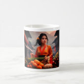 (Asian Girl) Klassische Tasse, 11 oz Kaffeetasse (Mittel)
