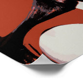 Asian Girl Poster (Ecke)