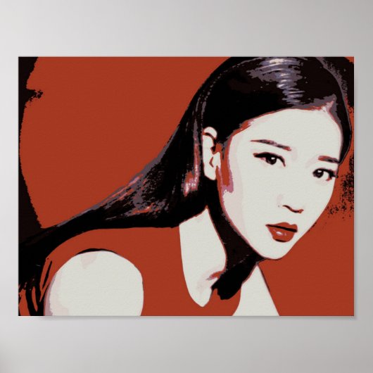 Asian Girl Poster (Vorne)