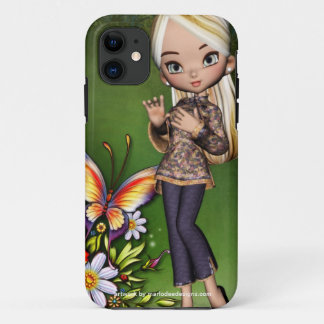Asian Girl Schöne Blume Design 6 Case-Mate iPhone Hülle