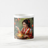 (Asian Girl VI) Klassische Tasse, 11 oz Kaffeetasse (Mittel)